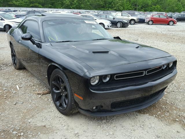 2C3CDZBT0FH736944 - 2015 DODGE CHALLENGER BLACK photo 1