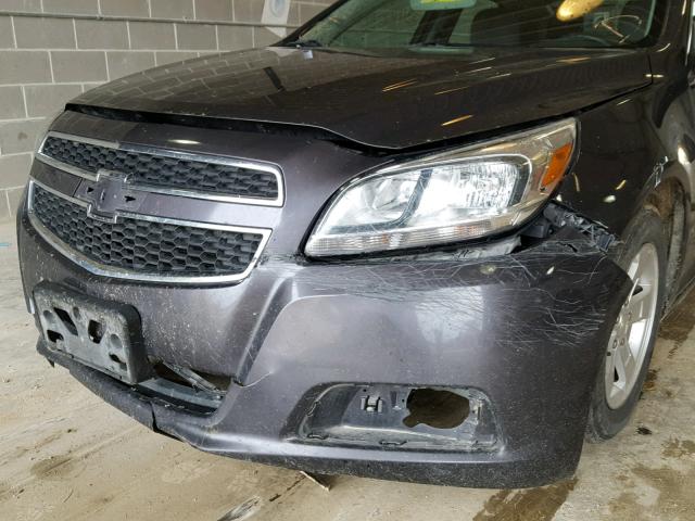 1G11B5SA4DF168799 - 2013 CHEVROLET MALIBU LS გრაფიტი ფოტო 9