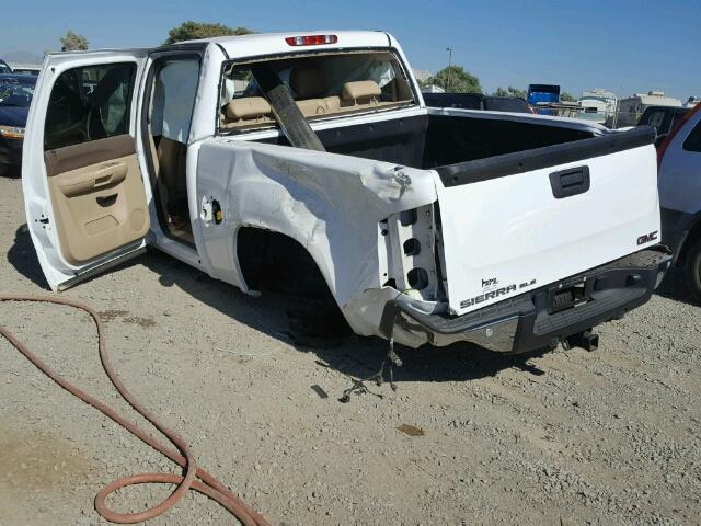 3GTP1VE09DG295487 - 2013 GMC SIERRA C15 WHITE photo 3