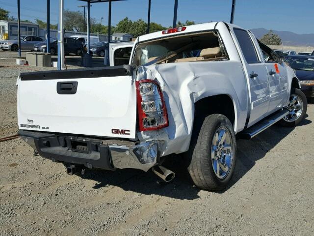 3GTP1VE09DG295487 - 2013 GMC SIERRA C15 WHITE photo 4