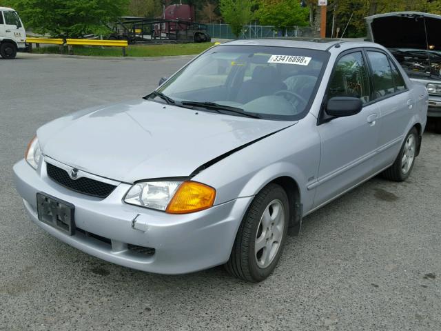 JM1BJ2216Y0270885 - 2000 MAZDA PROTEGE ES 银色 照片 2