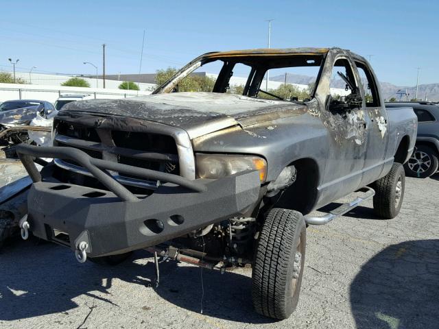 3D7KS28C25G797504 - 2005 DODGE RAM 2500 S GRAY photo 2