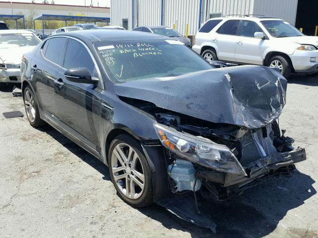 5XXGR4A69DG088632 - 2013 KIA OPTIMA SX BLACK photo 1