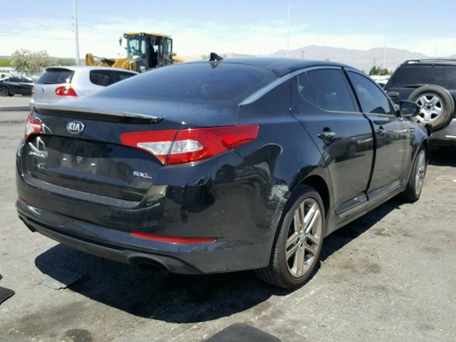 5XXGR4A69DG088632 - 2013 KIA OPTIMA SX BLACK photo 4