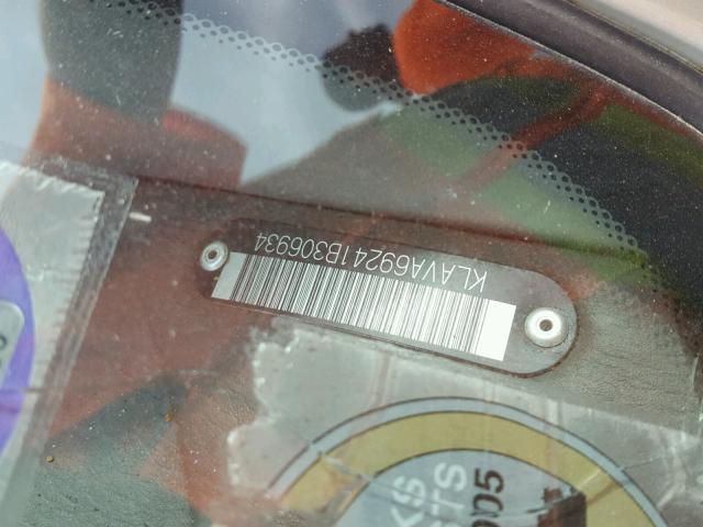 KLAVA69241B306934 - 2001 DAEWOO LEGANZA CD SILVER photo 10