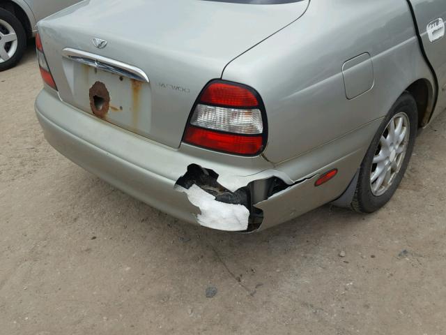 KLAVA69241B306934 - 2001 DAEWOO LEGANZA CD SILVER photo 9