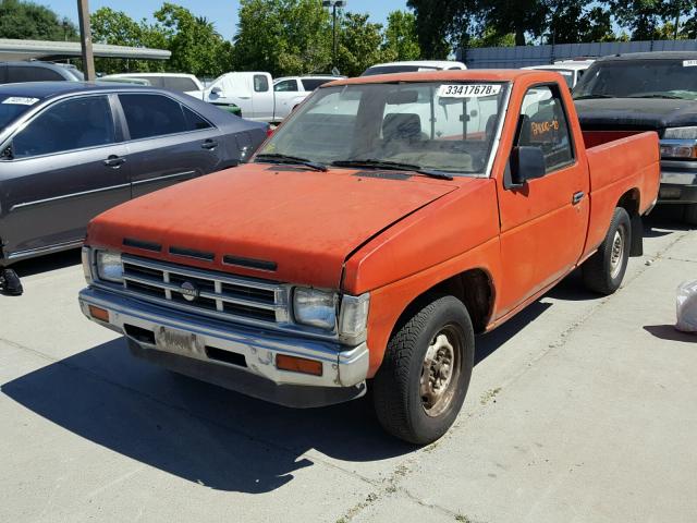 1N6SD11S2LC368649 - 1990 NISSAN D21 SHORT RED photo 2