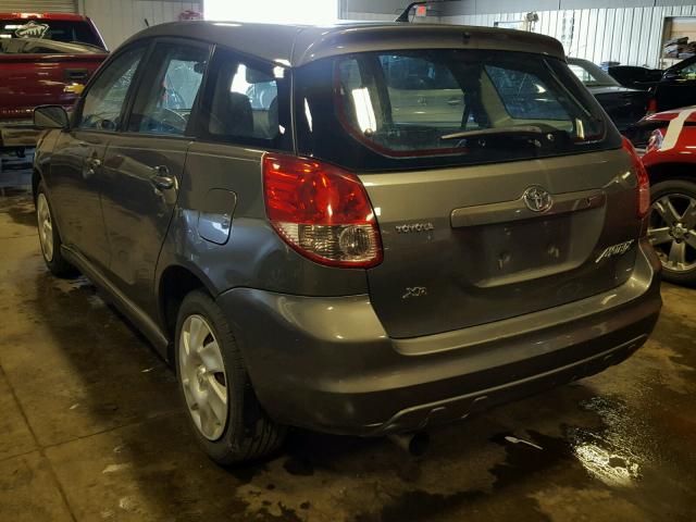 2T1KR32E74C268337 - 2004 TOYOTA MATRIX 灰色 照片 3