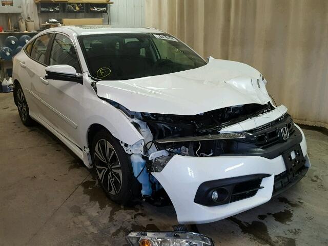 19XFC1F78HE008488 - 2017 HONDA CIVIC EXL WHITE photo 1