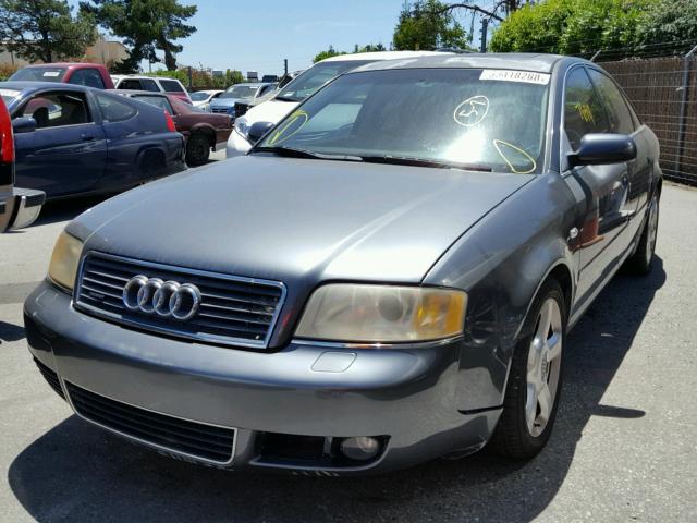 WAULD64B74N010613 - 2004 AUDI A6 2.7T QU GRAY photo 2