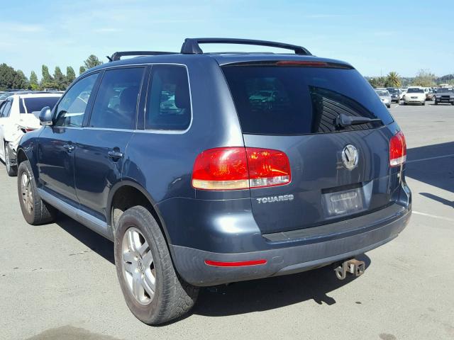 WVGBC67L24D007951 - 2004 VOLKSWAGEN TOUAREG 3. BLUE photo 3