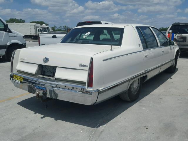 1G6DW52P0SR705373 - 1995 CADILLAC FLEETWOOD WHITE photo 4