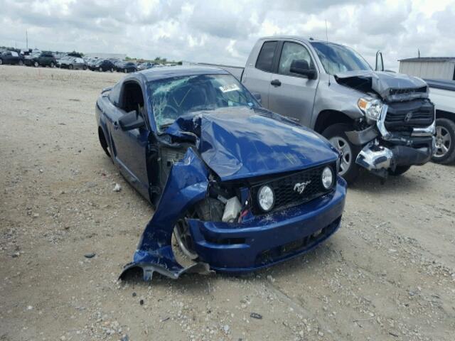 1ZVHT82H865166576 - 2006 FORD MUSTANG GT BLUE photo 1