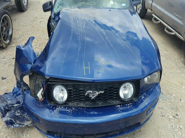 1ZVHT82H865166576 - 2006 FORD MUSTANG GT BLUE photo 7