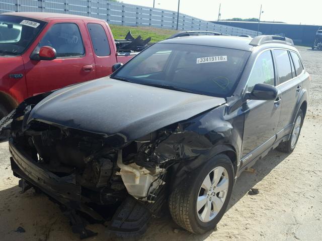 4S4BRBKC8B3379506 - 2011 SUBARU OUTBACK 2. BLACK photo 2