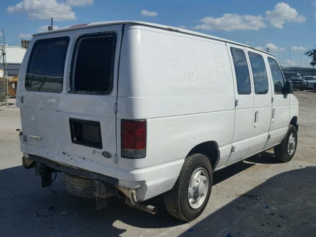 1FTNE14WX9DA42502 - 2009 FORD ECONOLINE WHITE photo 4