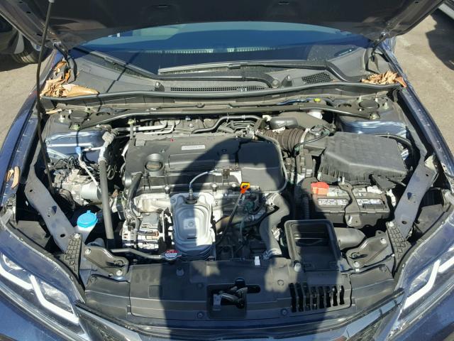 1HGCT1B46GA009057 - 2016 HONDA ACCORD LX- BLUE photo 7