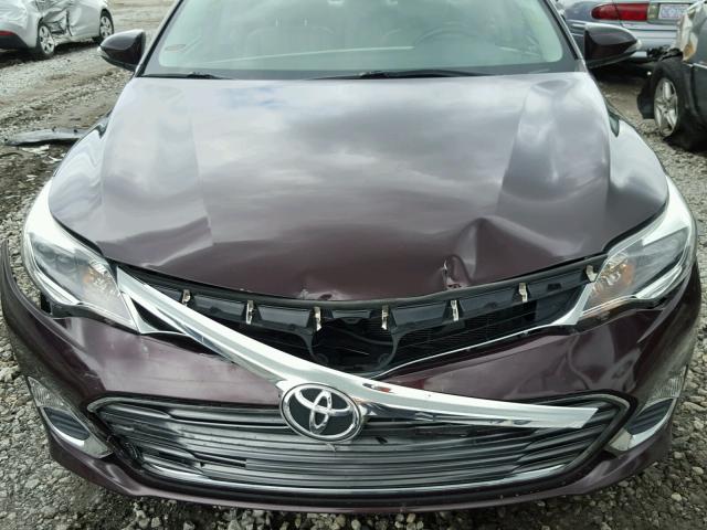 4T1BK1EB0DU075097 - 2013 TOYOTA AVALON BAS Kastanienbraun Foto 7