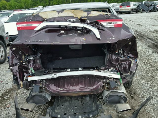 4T1BK1EB0DU075097 - 2013 TOYOTA AVALON BAS Kastanienbraun Foto 9