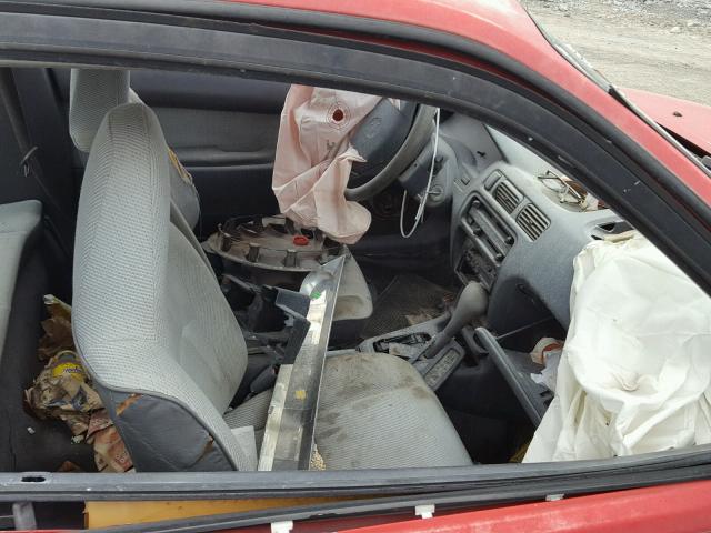 JT2EL56D8S0032971 - 1995 TOYOTA TERCEL DX RED photo 5