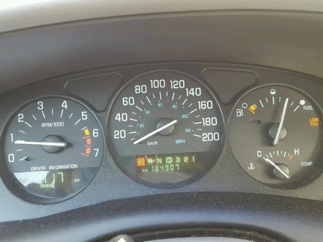 2G4WF5219W1607616 - 1998 BUICK REGAL GS BLACK photo 8