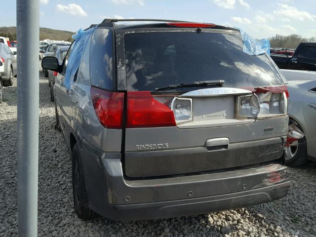 3G5DA03E24S525055 - 2004 BUICK RENDEZVOUS BEIGE photo 3