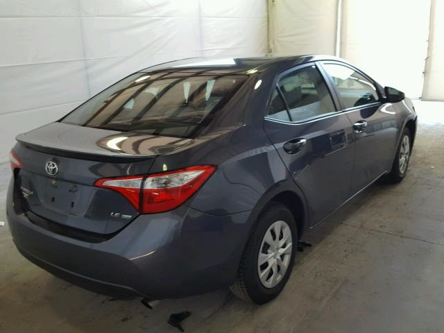 2T1BPRHE4EC045917 - 2014 TOYOTA COROLLA EC 蓝色 照片 4