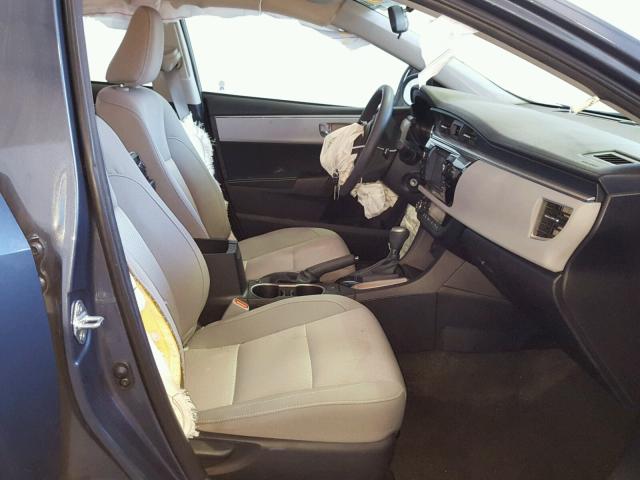 2T1BPRHE4EC045917 - 2014 TOYOTA COROLLA EC 蓝色 照片 5