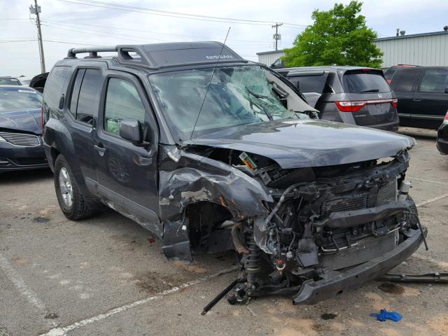 5N1AN0NU6DN816782 - 2013 NISSAN XTERRA X GRAY photo 1