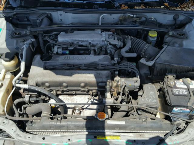 3N1BB51D01L113018 - 2001 NISSAN SENTRA SE GRAY photo 7