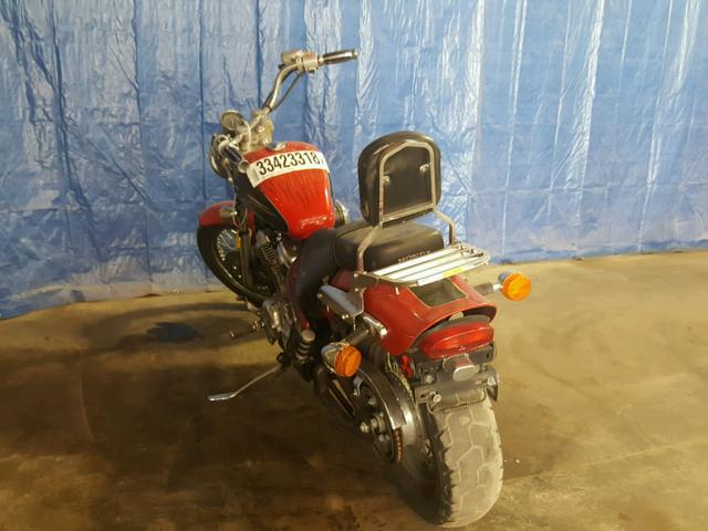 JH2PC2165XM902111 - 1999 HONDA VT600 CD2 RED photo 3