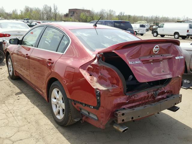 1N4CL21E19C127397 - 2009 NISSAN ALTIMA HYB RED photo 3