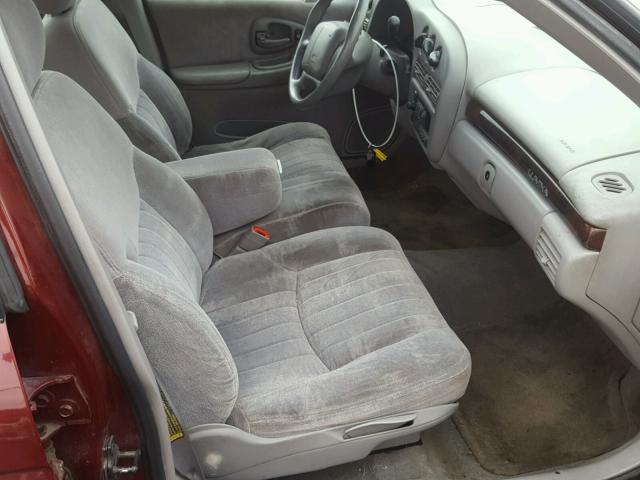 2G1WL52M7V1171184 - 1997 CHEVROLET LUMINA BAS ბურგუნდია ფოტო 5