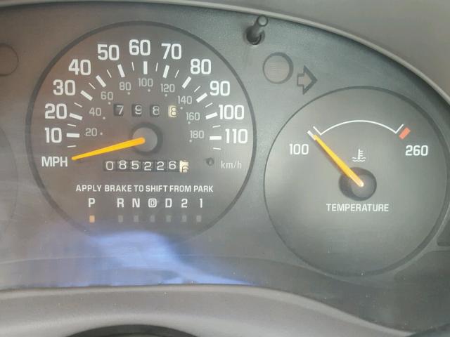 2G1WL52M7V1171184 - 1997 CHEVROLET LUMINA BAS ბურგუნდია ფოტო 8