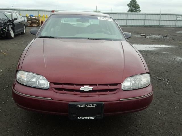2G1WL52M7V1171184 - 1997 CHEVROLET LUMINA BAS ბურგუნდია ფოტო 9