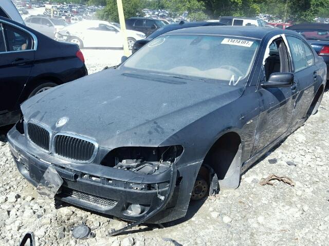 WBAHL83526DT02291 - 2006 BMW 750 I BLACK photo 2