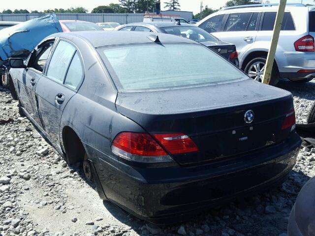 WBAHL83526DT02291 - 2006 BMW 750 I BLACK photo 3