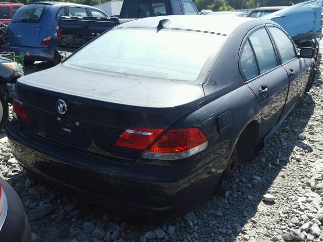 WBAHL83526DT02291 - 2006 BMW 750 I BLACK photo 4