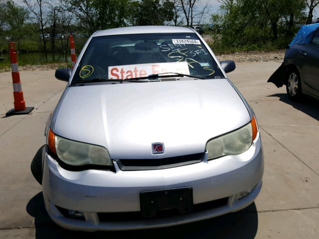 1G8AW15F26Z160157 - 2006 SATURN ION LEVEL SILVER photo 9