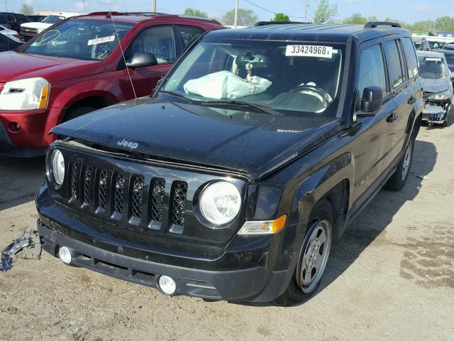 1C4NJPBA3GD679234 - 2016 JEEP PATRIOT SP BLACK photo 2