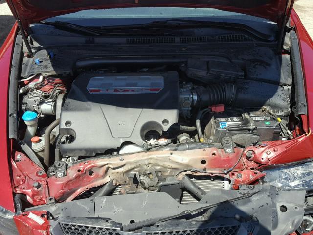 19UUA76588A021731 - 2008 ACURA TL TYPE S RED photo 7