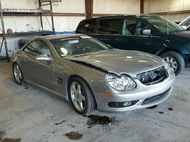 WDBSK75F83F033711 - 2003 MERCEDES-BENZ SL 500R SILVER photo 1