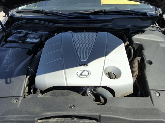 JTHBE262295022773 - 2009 LEXUS IS 350 GRAY photo 7