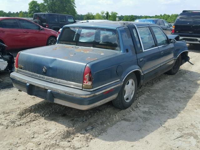 1C3XV66R3PD178971 - 1993 CHRYSLER NEW YORKER GREEN photo 4