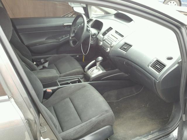 19XFA1F65BE031280 - 2011 HONDA CIVIC LX-S ლურჯი ფოტო 5