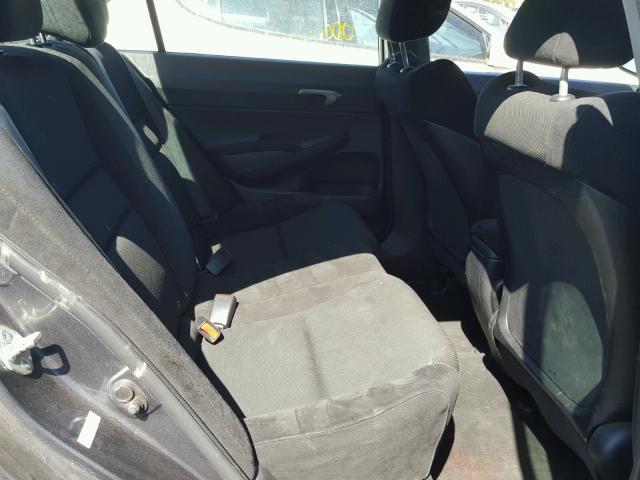 19XFA1F65BE031280 - 2011 HONDA CIVIC LX-S ლურჯი ფოტო 6