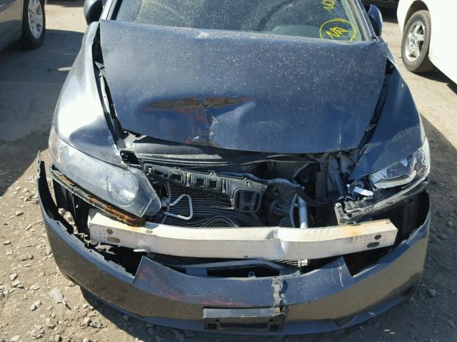 19XFA1F65BE031280 - 2011 HONDA CIVIC LX-S ლურჯი ფოტო 7