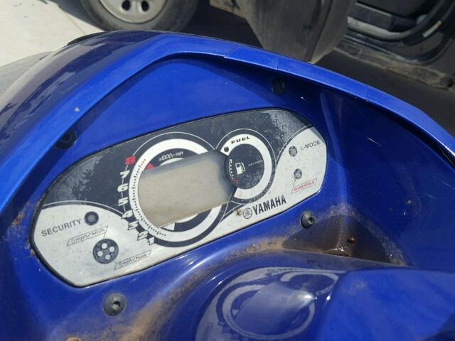 YAMA2835E606 - 2006 YAMAHA VX110SPORT BLUE photo 8