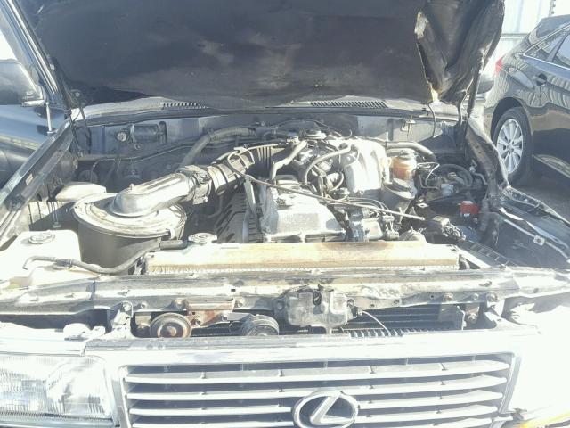 JT6HJ88J8T0147903 - 1996 LEXUS LX 450 BLACK photo 7