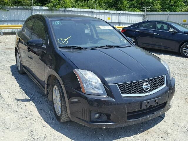 3N1AB6AP1BL651708 - 2011 NISSAN SENTRA BLACK photo 1